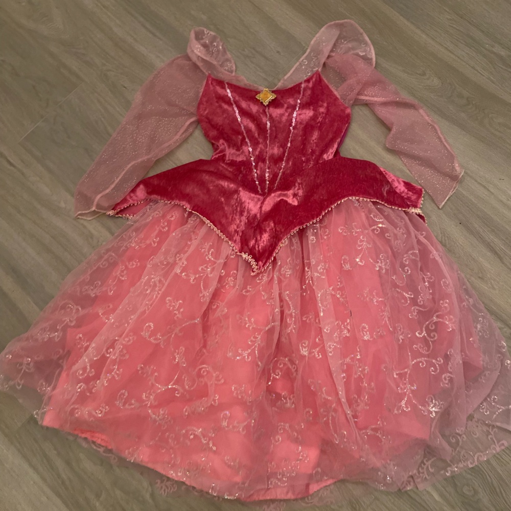 Girls 10/12 Disney Princess Aurora Dress